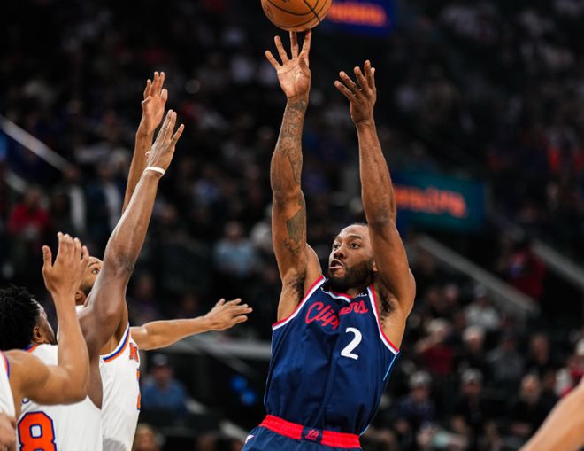 莱昂纳德率快船逆转尼克斯 西部排名升至第八