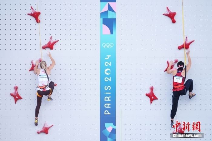 邓丽娟在巴黎奥运攀岩夺银，6.18秒的突破开启更